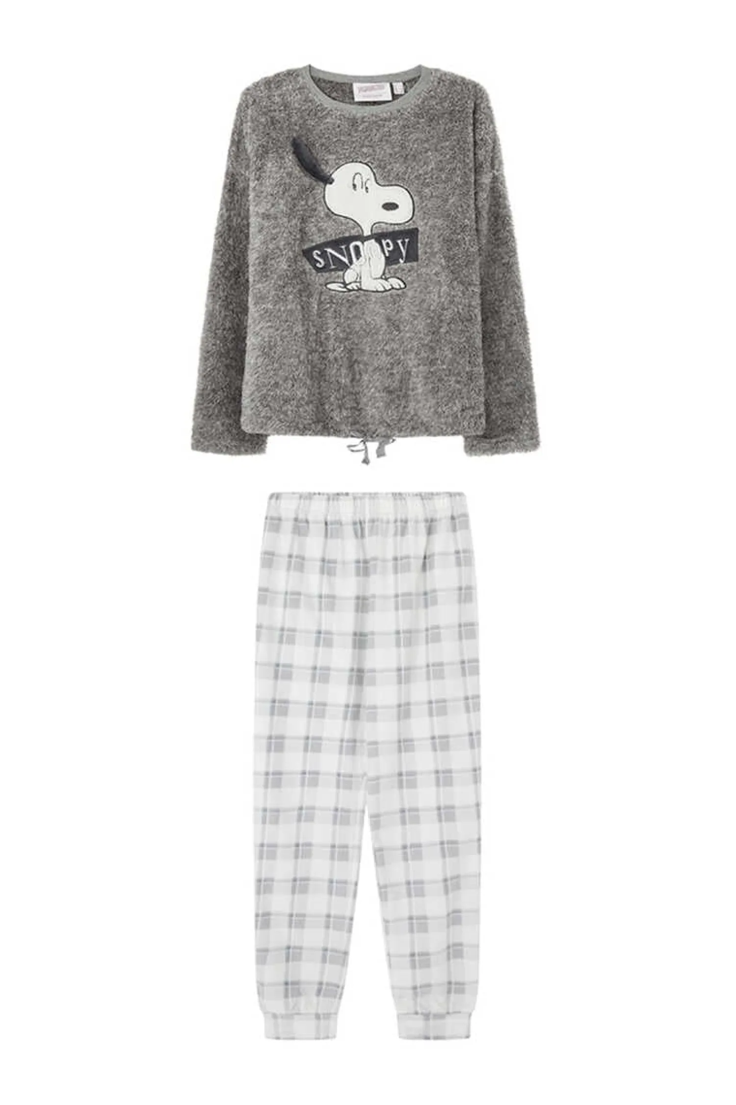 Women'secret Pijamas-Pijama Polar Snoopy