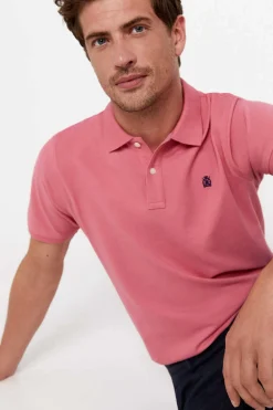 Cortefiel Polo Basico Vermelho Best