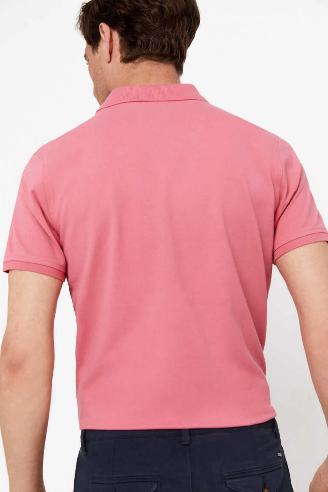 Cortefiel Polo Basico Vermelho Best