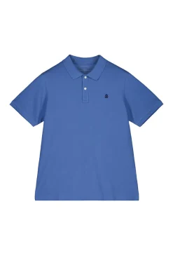 Cortefiel Polo Basico Azul Sale