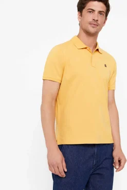 Cortefiel Polo Basico Dourado Online