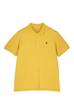 Cortefiel Polo Basico Dourado Online