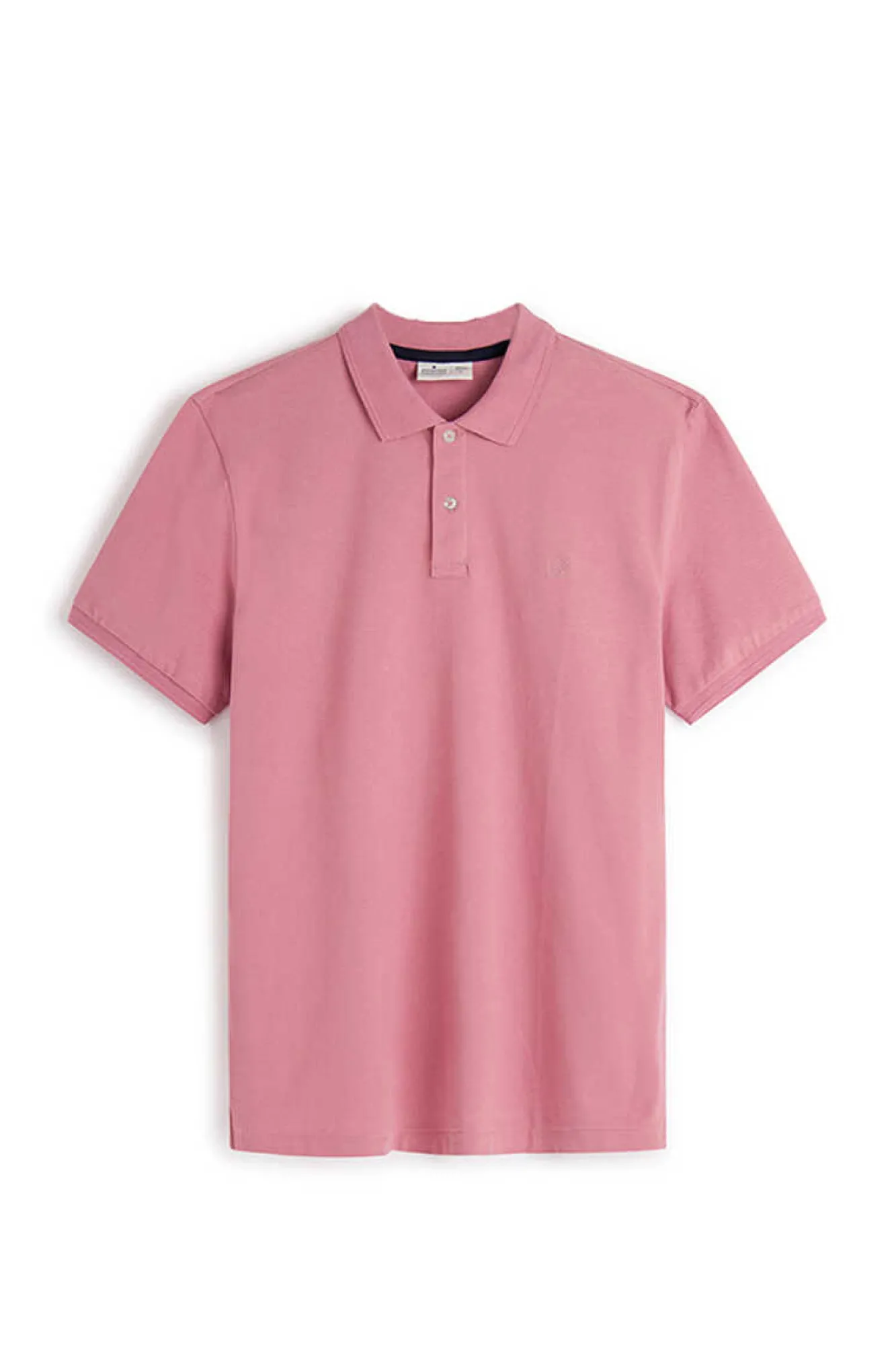 Springfield Polo Basico Pique Slim Lilas New