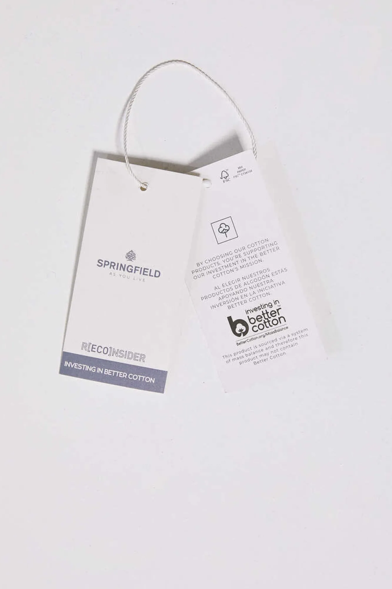 Springfield Polo Basico Pique Slim Branco Online