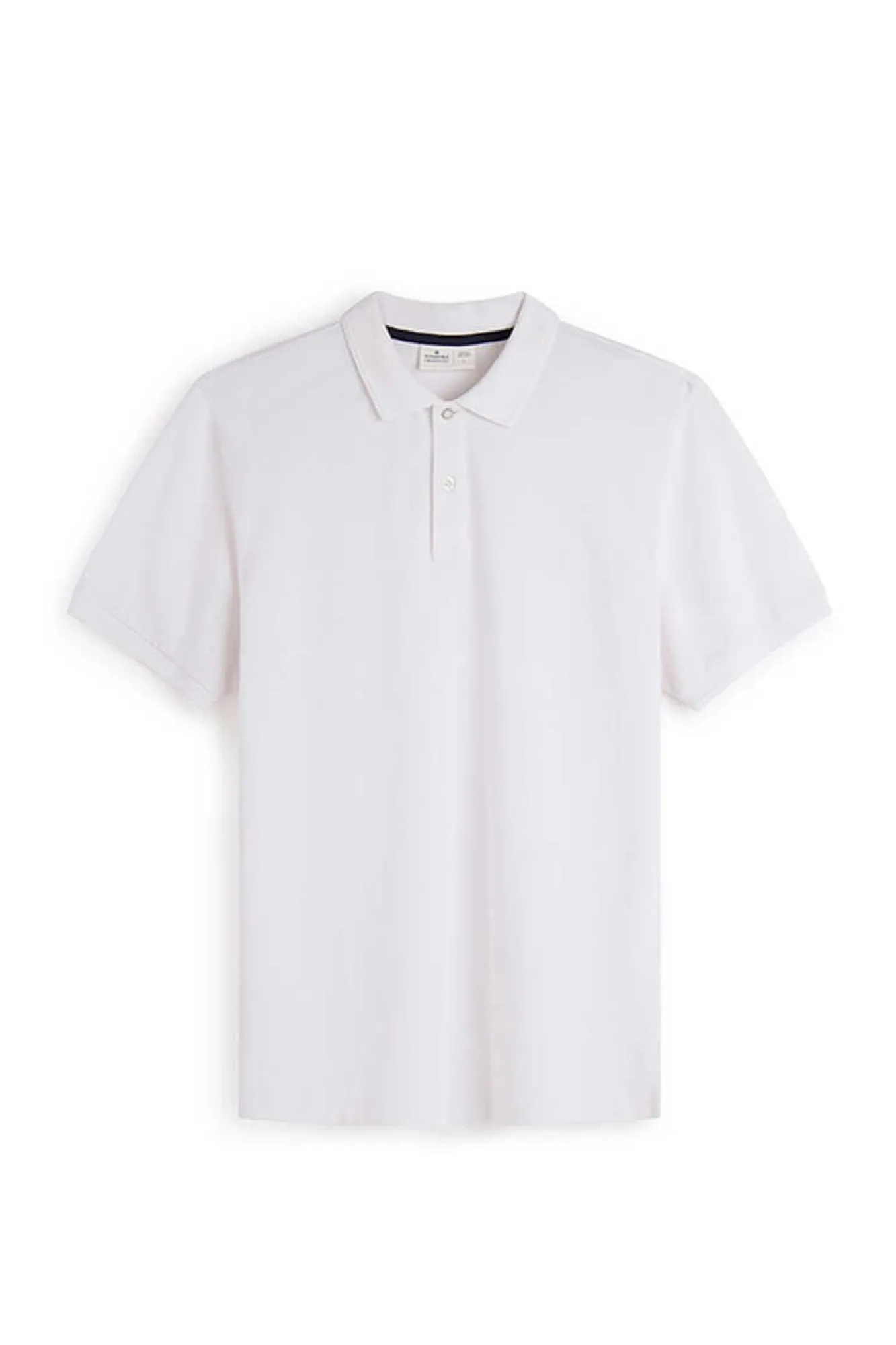 Springfield Polo Basico Pique Slim Branco Online