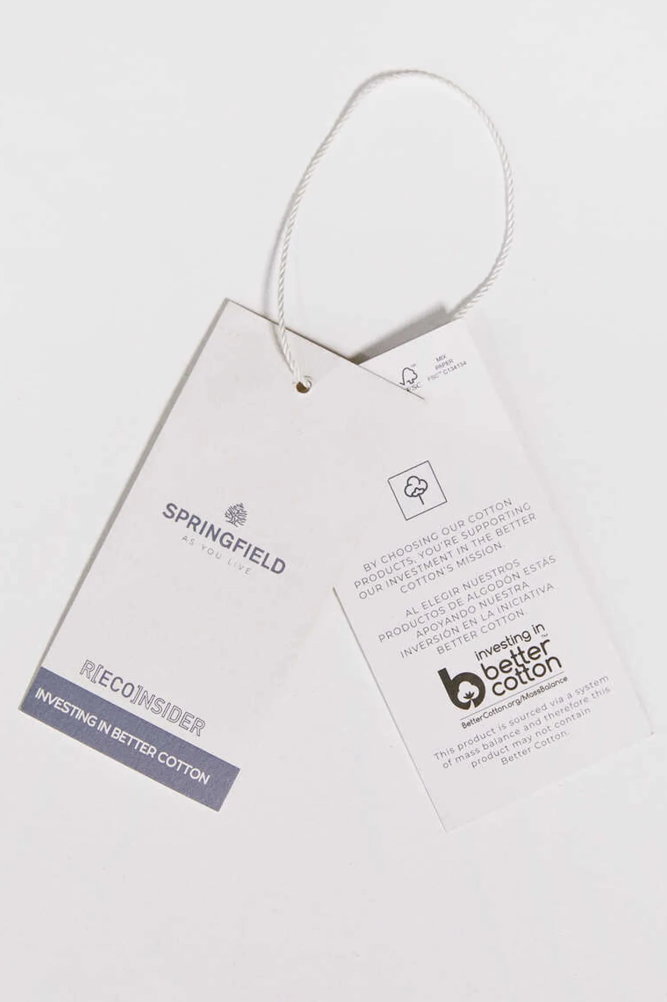 Springfield Polo Basico Pique Slim Azul Outlet