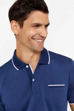 Cortefiel Polo Coolmax Fresh ® Azul Online