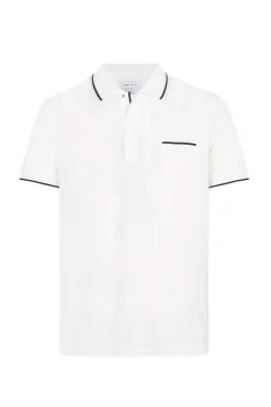 Cortefiel Polo Coolmax Fresh ® Branco Hot