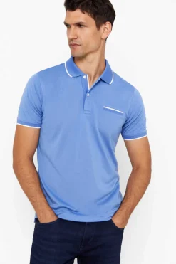 Cortefiel Polo Coolmax Fresh ® Azul Clearance