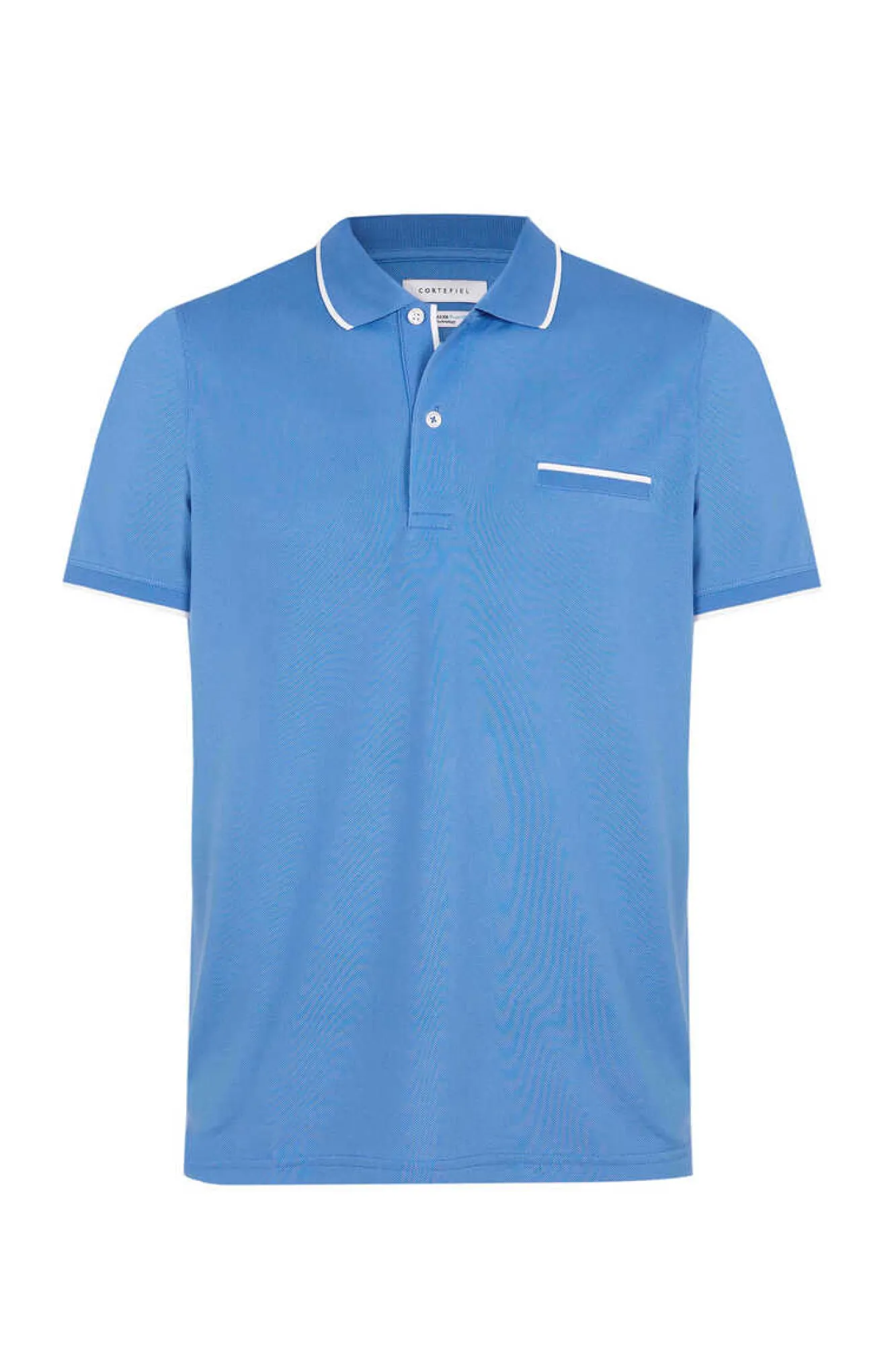 Cortefiel Polo Coolmax Fresh ® Azul Clearance