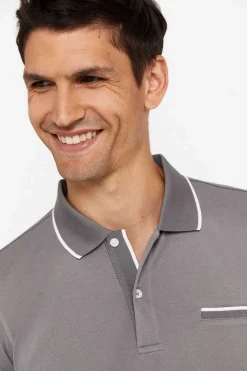 Cortefiel Polo Coolmax Fresh ® Cinzento Outlet