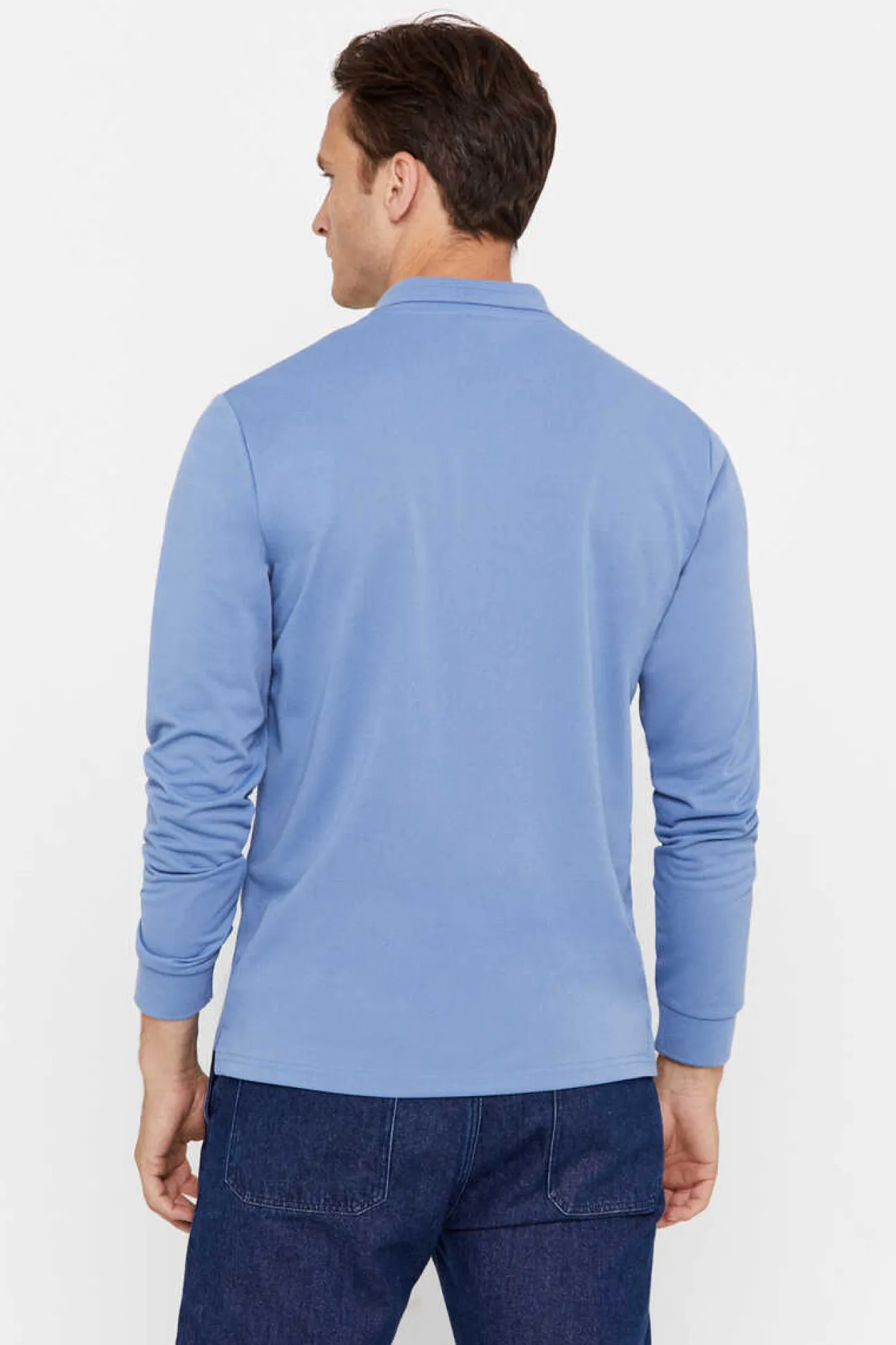 Polo Coolmax Manga Comprida