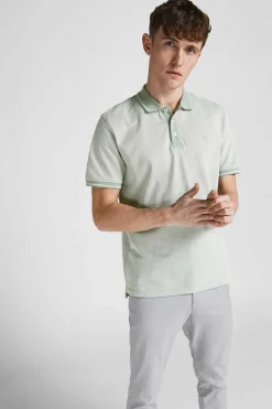 Jack & Jones Polo De Algodao De Homem Verde Hot