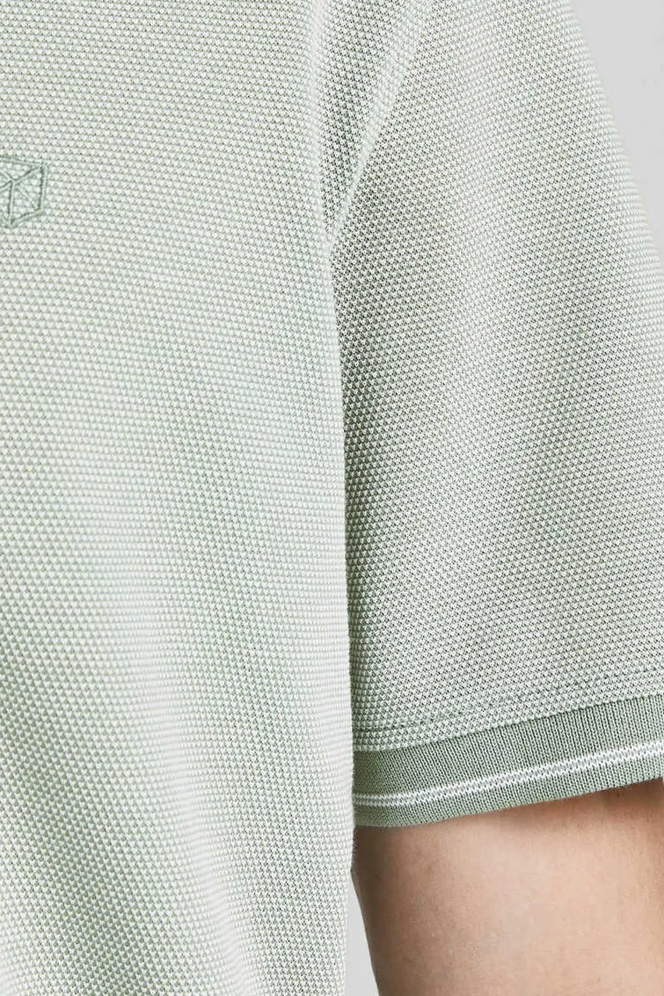Jack & Jones Polo De Algodao De Homem Verde Hot