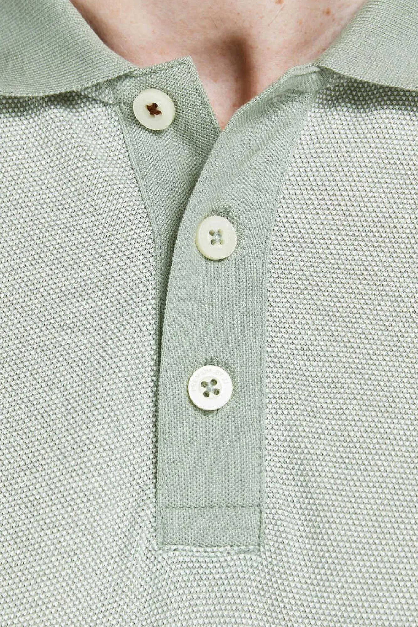 Jack & Jones Polo De Algodao De Homem Verde Hot