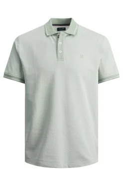 Jack & Jones Polo De Algodao De Homem Verde Hot