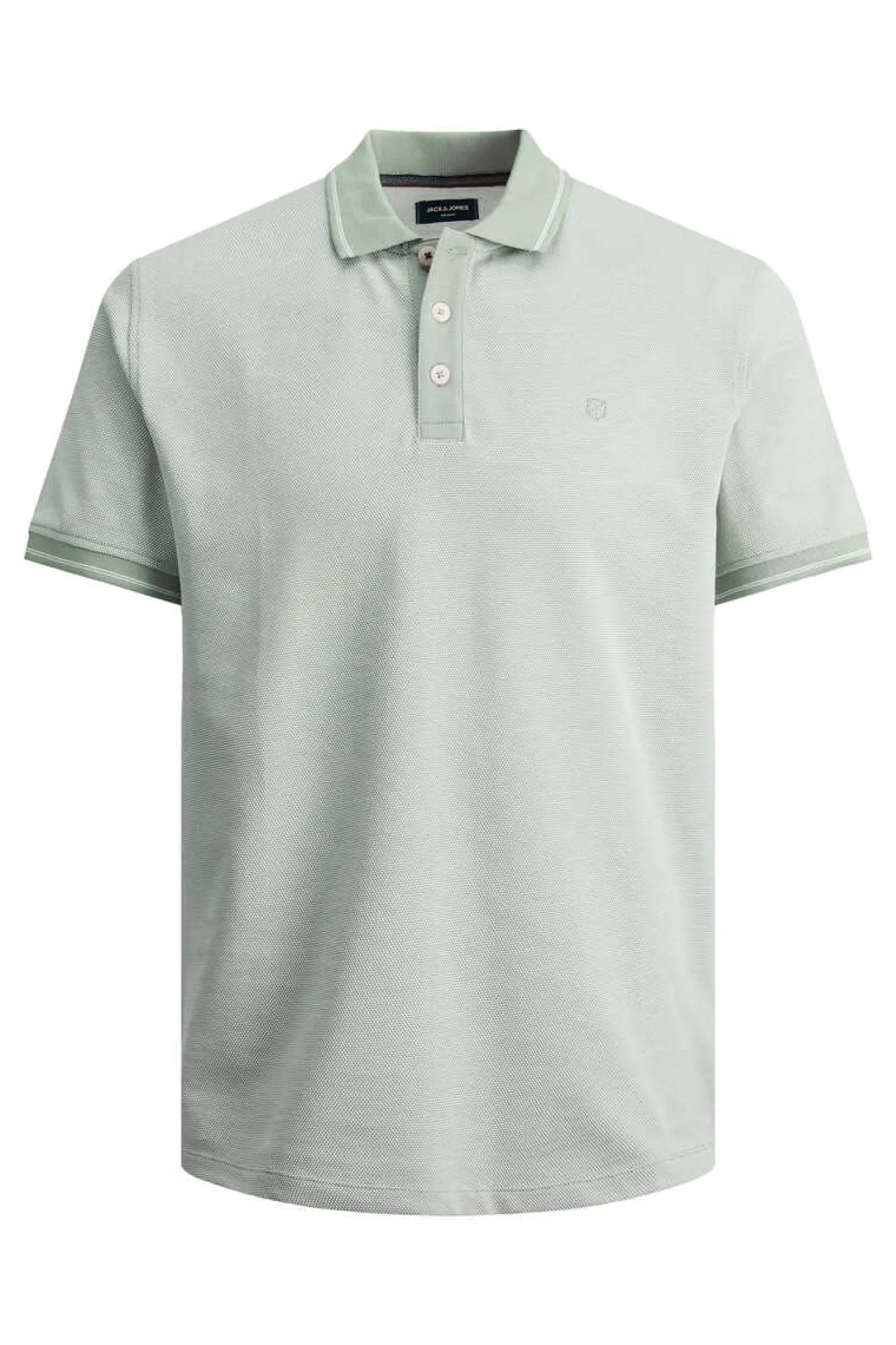 Jack & Jones Polo De Algodao De Homem Verde Hot
