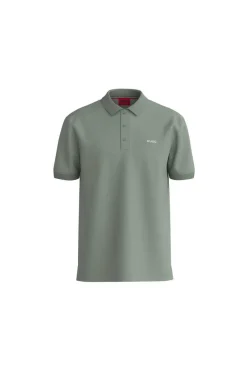 HUGO Polo De Pique Verde
