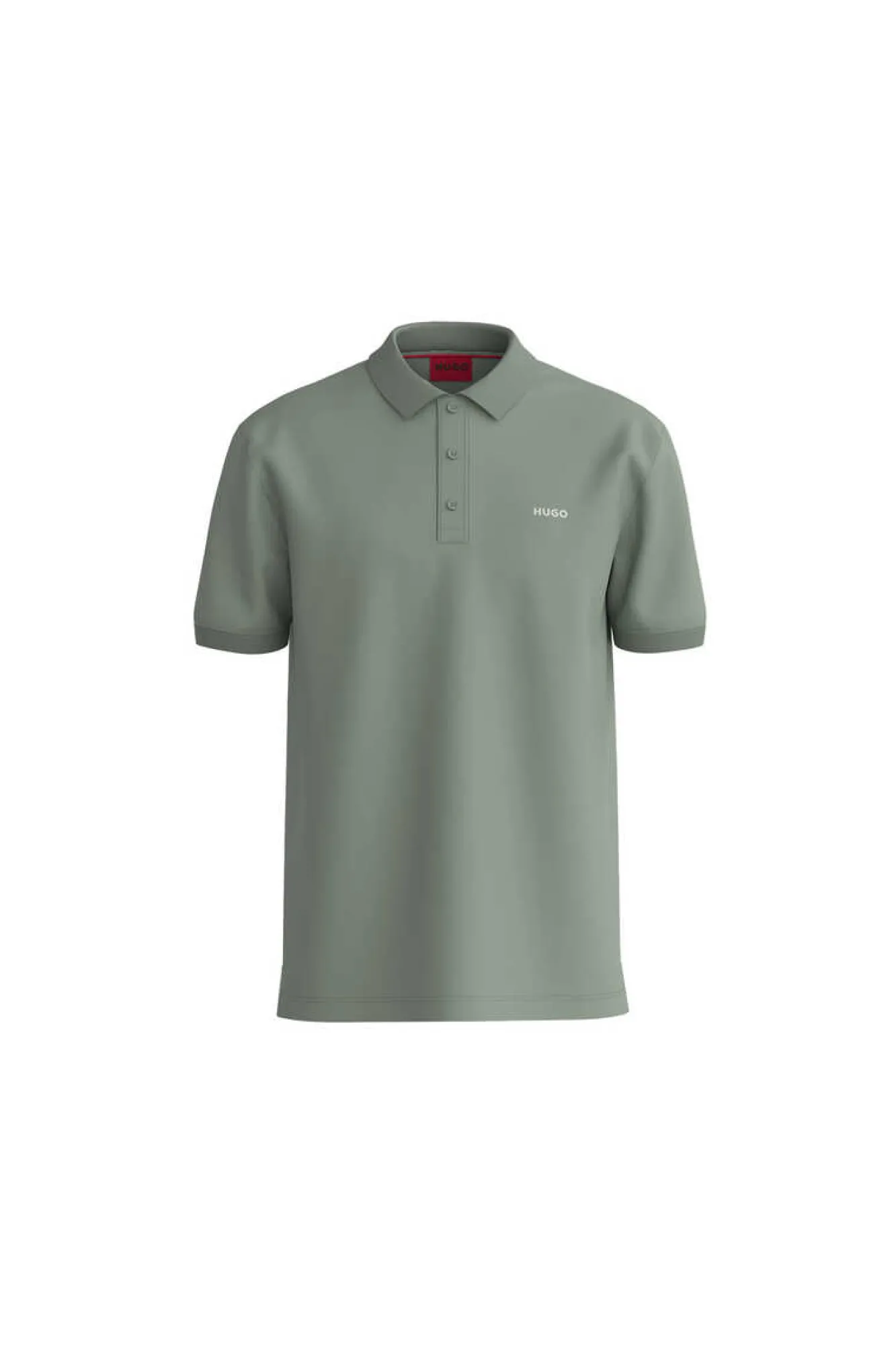 HUGO Polo De Pique Verde