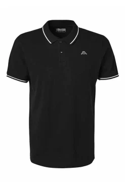 Kappa Polo Logo Preto Outlet