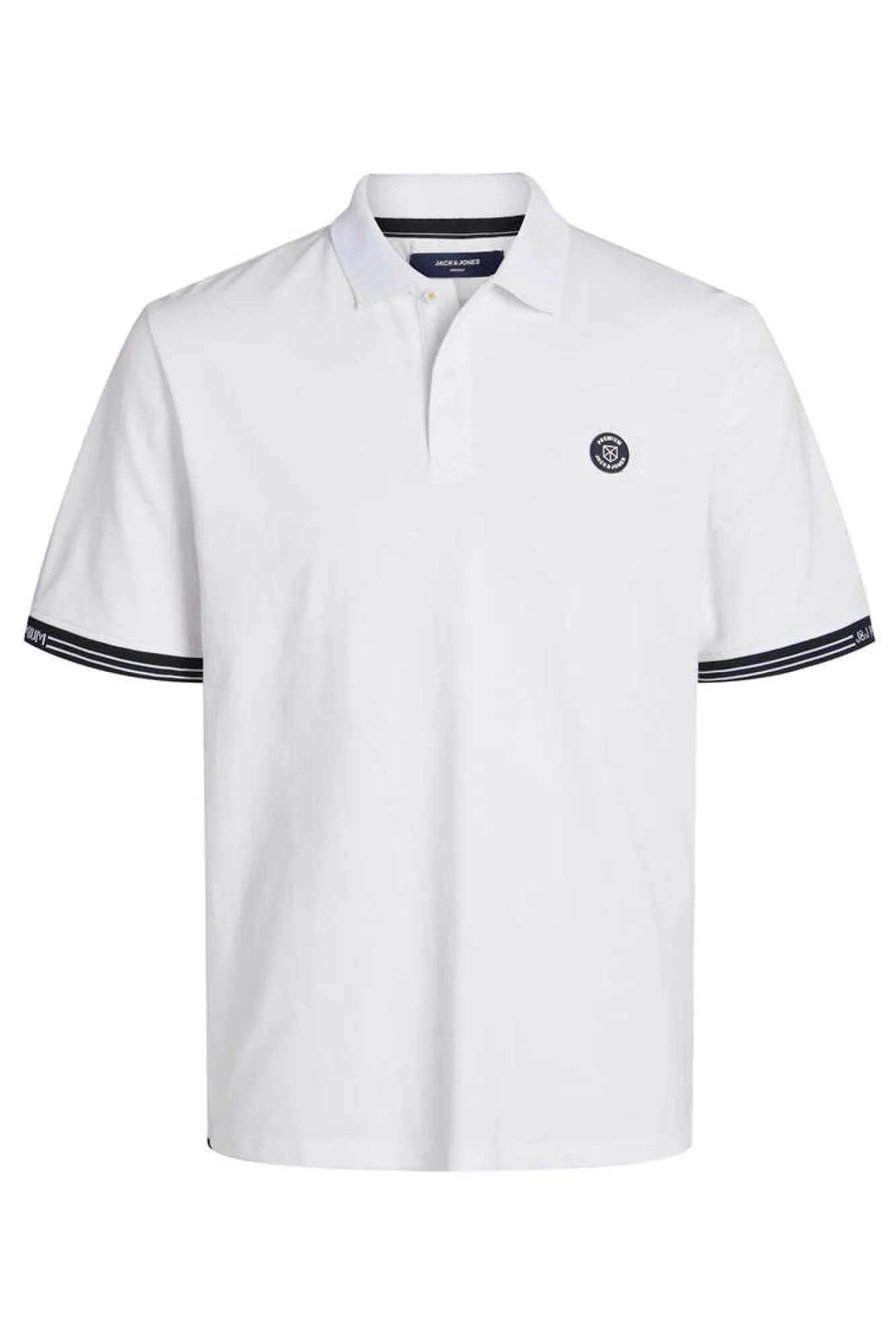 Jack & Jones Polo Manga Curta Branco