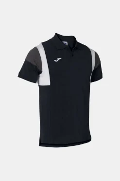 Joma Polo Manga Curta Confort Preto Outlet