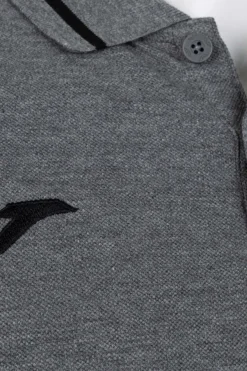 Joma Polo Manga Curta Confort Cinzento Melange Cinza Online