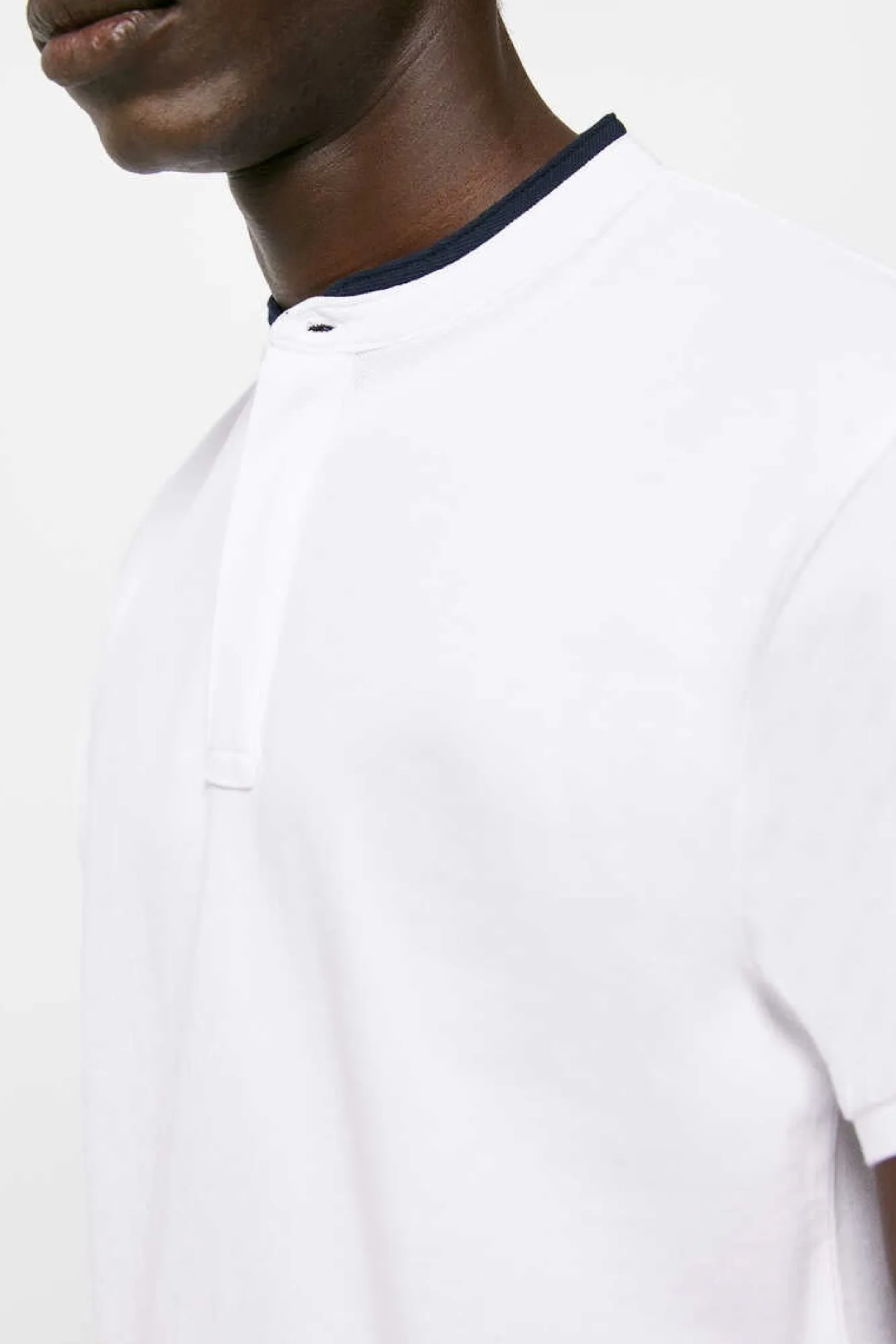 Springfield Polo Mao Slim Carcela Oculta Branco Discount