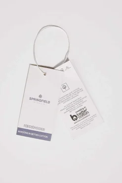 Springfield Polo Mao Slim Carcela Oculta Branco Discount