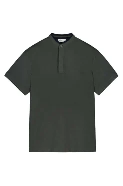 Springfield Polo Mao Slim Carcela Oculta Verde Escuro New
