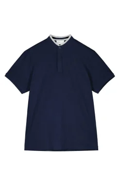 Springfield Polo Mao Slim Carcela Oculta Azul Sale