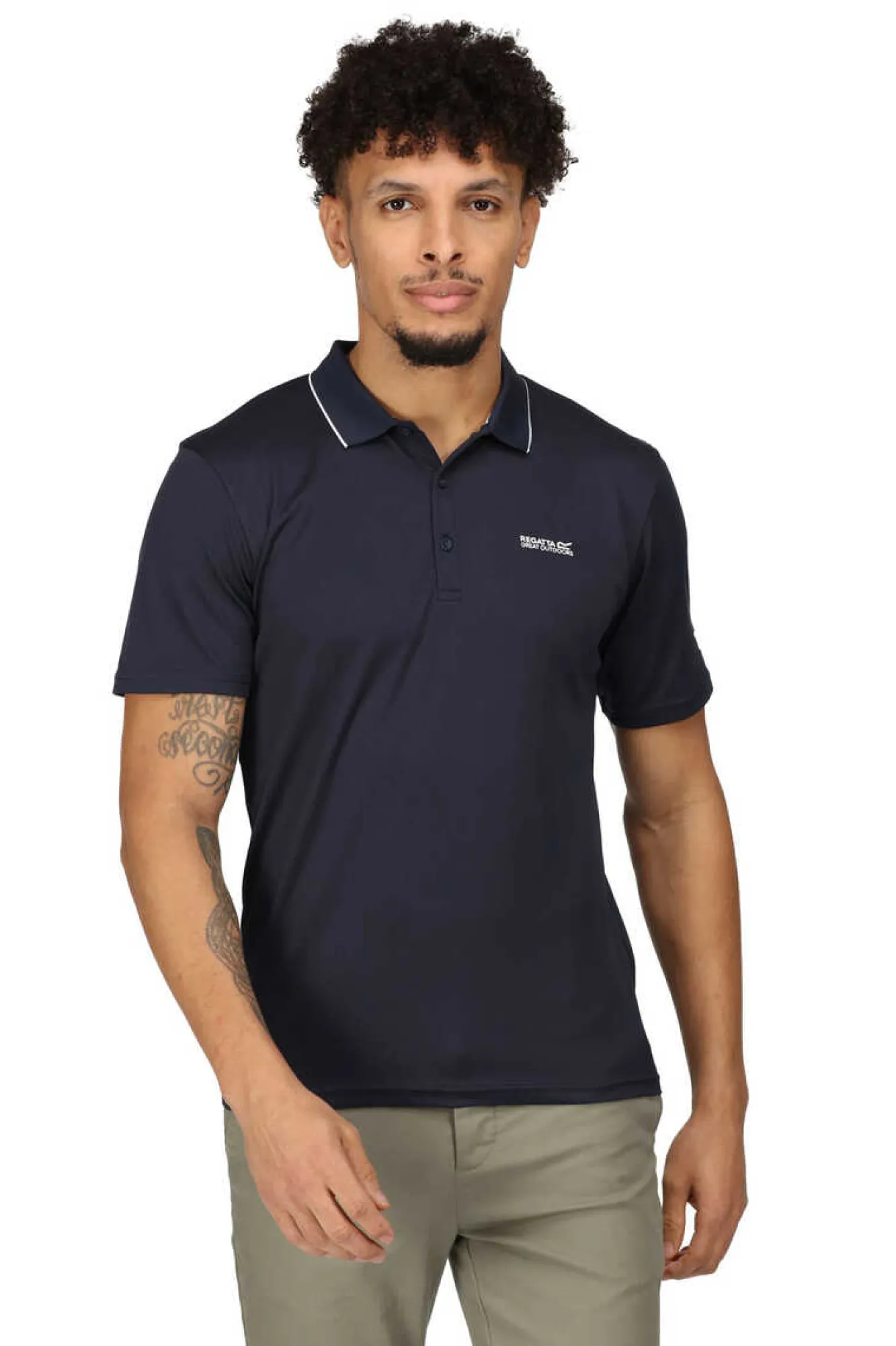 Regatta Polo Maverik V Marinho Sale