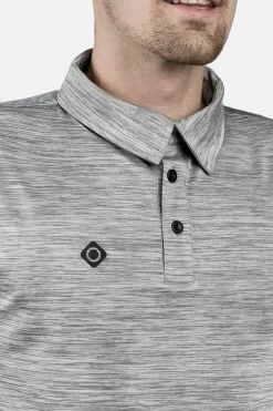 Izas Polo Oros Cinza Outlet