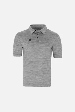 Izas Polo Oros Cinza Outlet