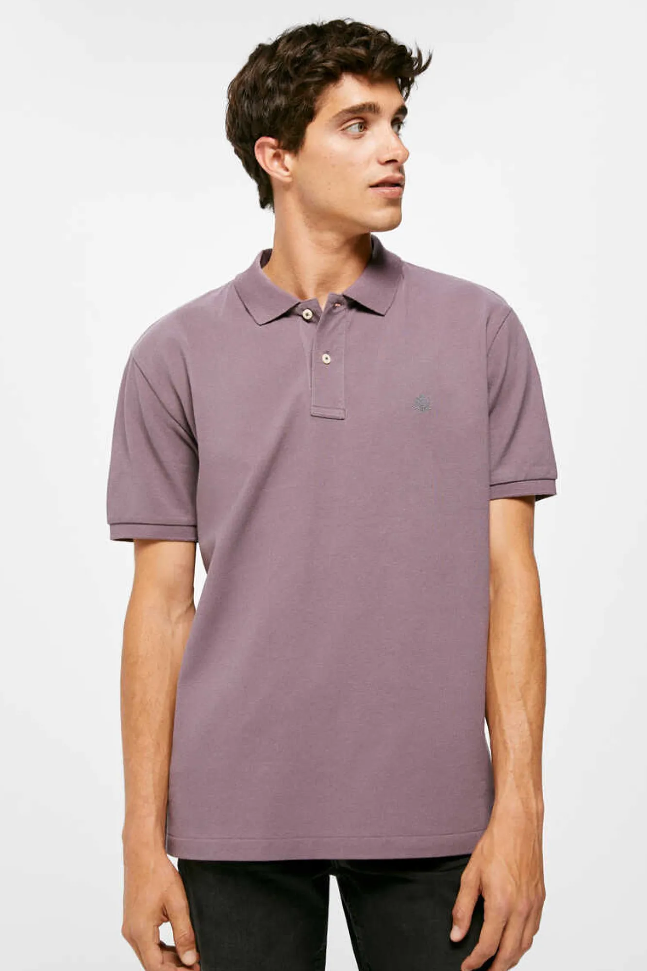 Springfield Polo Pique Basico Roxo Online