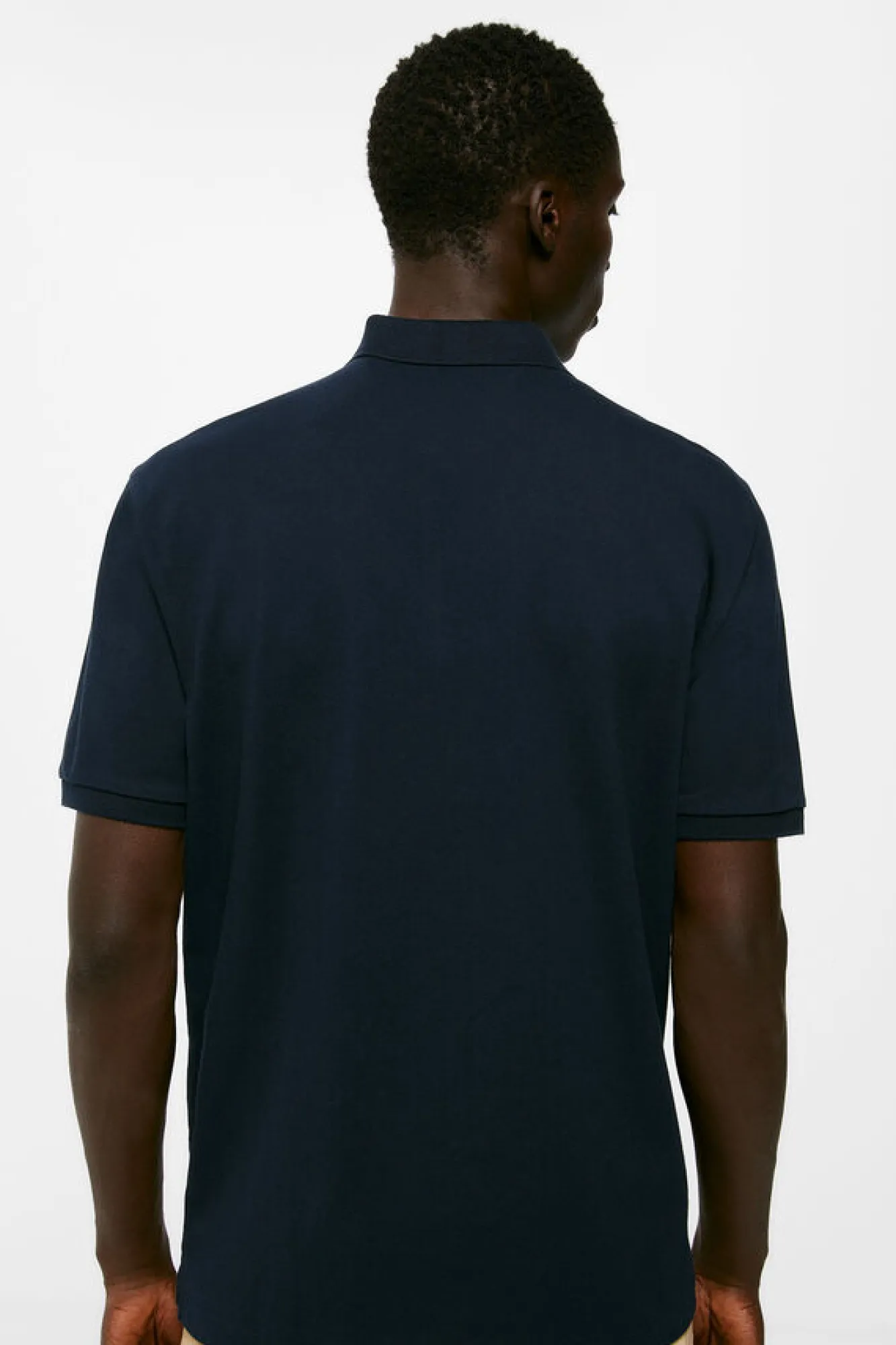 Springfield Polo Pique Basico Marinho Outlet