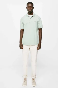 Springfield Polo Pique Basico Verde Online