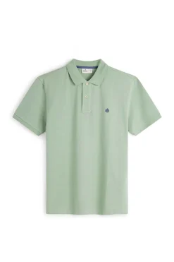 Springfield Polo Pique Basico Verde Online