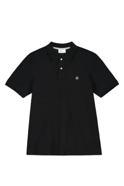 Springfield Polo Pique Basico Preto Discount