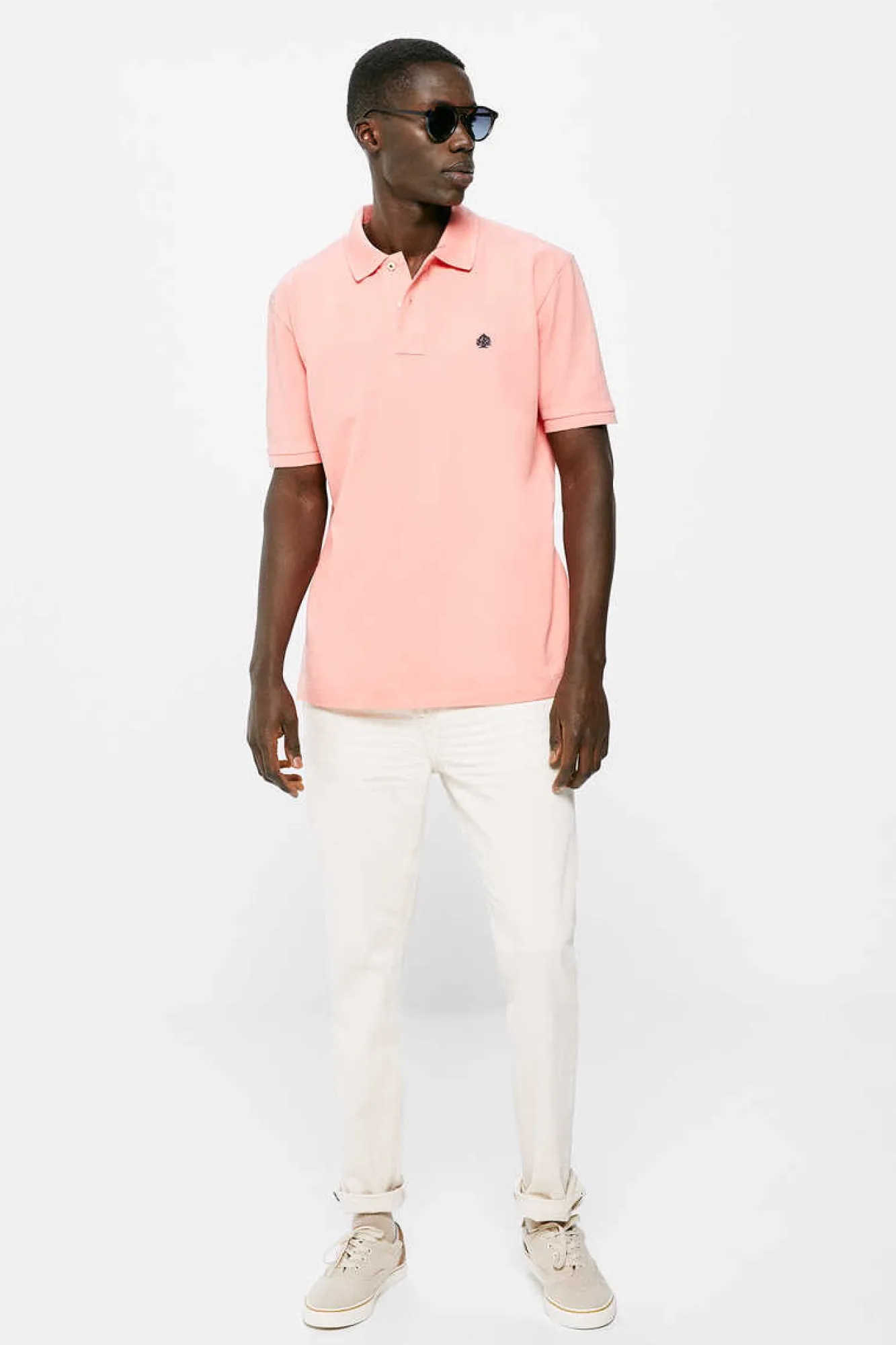 Springfield Polo Pique Basico Roxo Discount