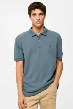 Springfield Polo Pique Basico Acqua Discount