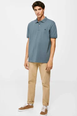 Springfield Polo Pique Basico Acqua Discount