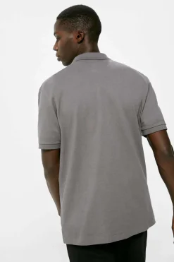 Springfield Polo Pique Basico Mix Cinza Discount