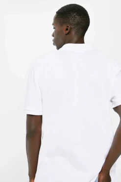 Springfield Polo Pique Basico Branco Sale