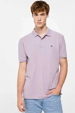 Springfield Polo Pique Basico Roxo