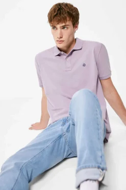 Springfield Polo Pique Basico Roxo
