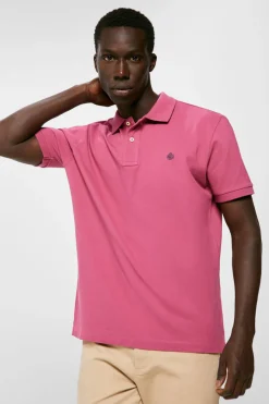 Springfield Polo Pique Basico Morango New
