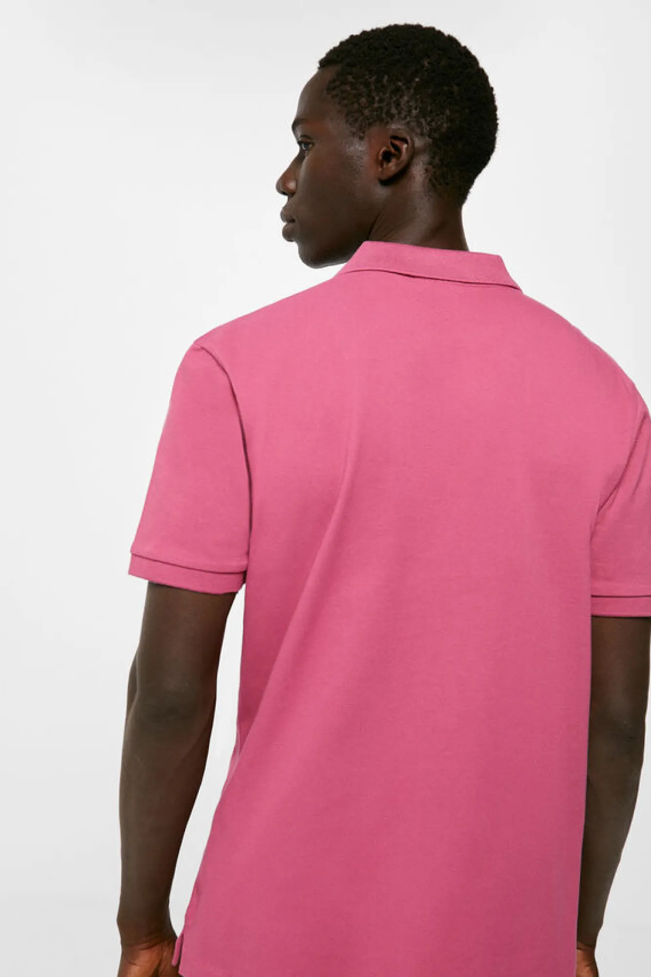 Springfield Polo Pique Basico Morango New