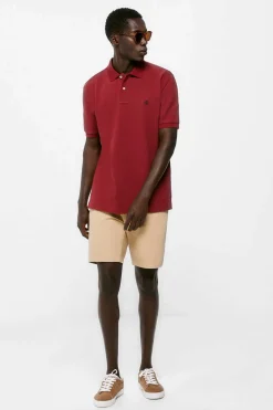 Springfield Polo Pique Basico Vermelho Real Sale