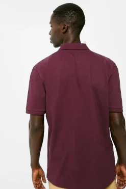 Springfield Polo Pique Basico Vermelho Best